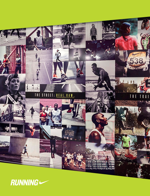 Nike Running — Large-Scale Social Wall 2.0 